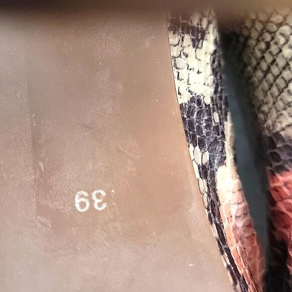 Jeffrey Campbell Lita Snake Print Boot -  Platform, Tall Heel, Women's SZ 39 - Picture 12 of 13